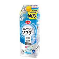 フレグランスソフター　森と水辺の香り　1400ml